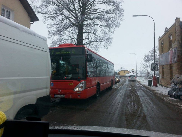 Objízdná trasa Kamenný Újezd