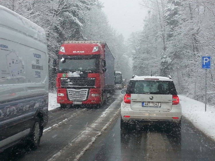 Objízdná trasa Kamenný Újezd