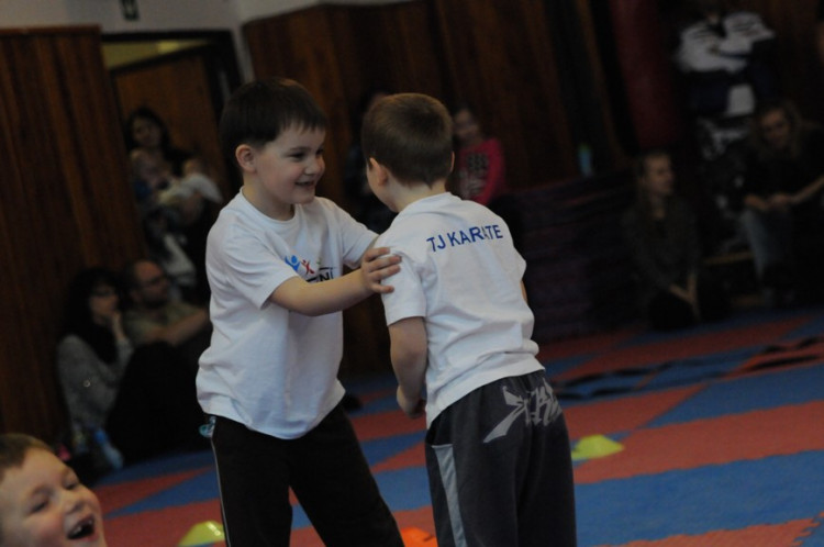 TJ Karate připravila soutěž pro přípravky