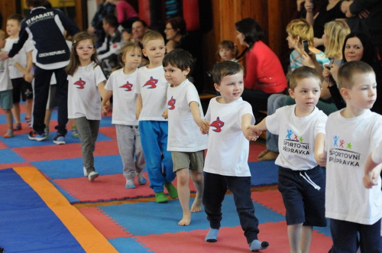 TJ Karate připravila soutěž pro přípravky