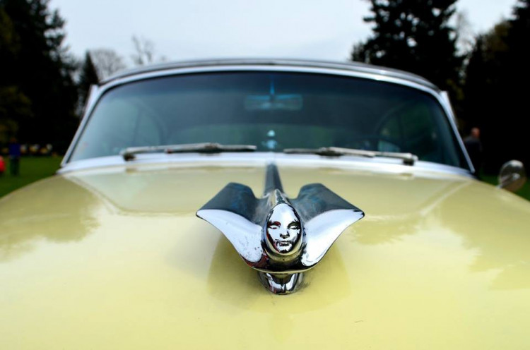 Setkání amerických automobilových veteránů na Sychrově