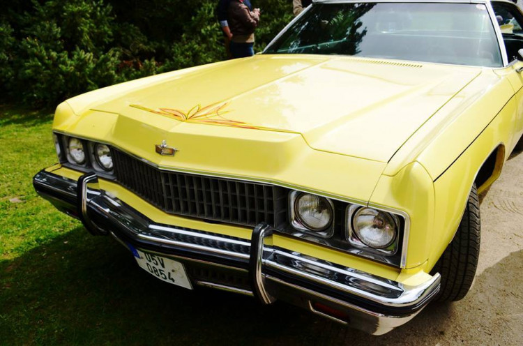 Setkání amerických automobilových veteránů na Sychrově