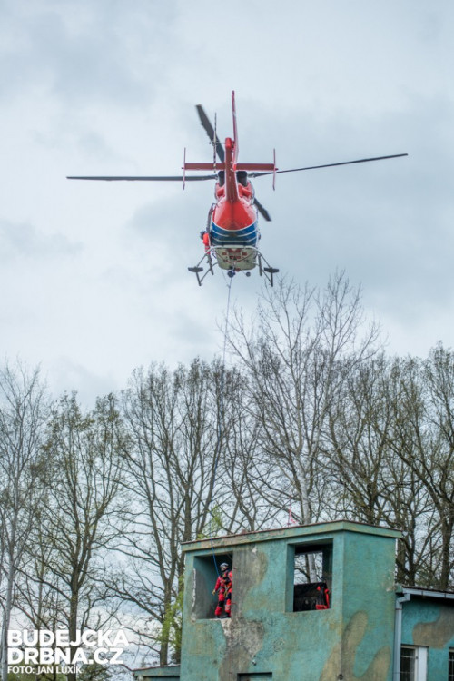 Cvičení letecké záchranné služby