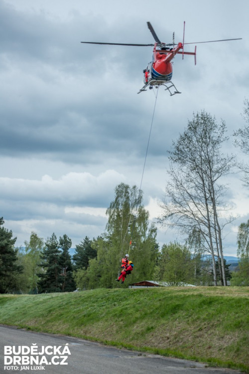 Cvičení letecké záchranné služby