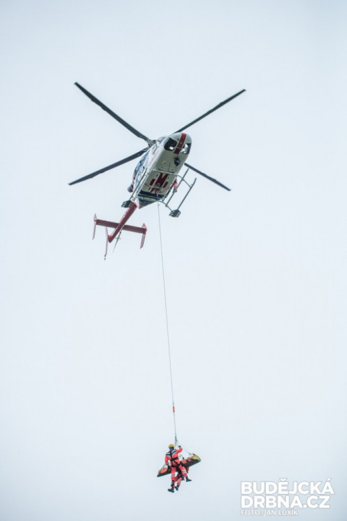Cvičení letecké záchranné služby