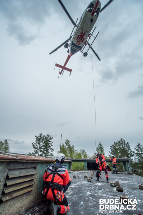 Cvičení letecké záchranné služby