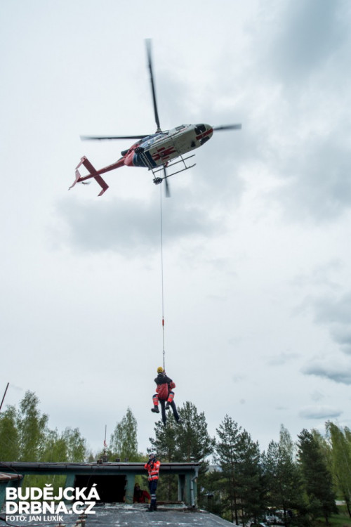 Cvičení letecké záchranné služby