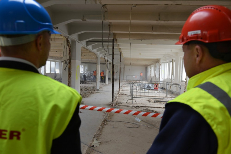 Rekonstrukce bývalé budovy VÚTS