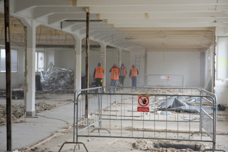 Rekonstrukce bývalé budovy VÚTS