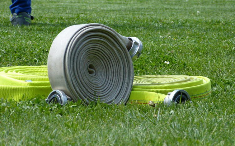 Dobrovolní hasiči - okrsková soutěž v Batelově, 7.5.2016