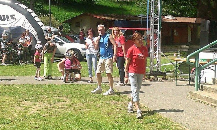 Doprovodný závod dětí na Heulose