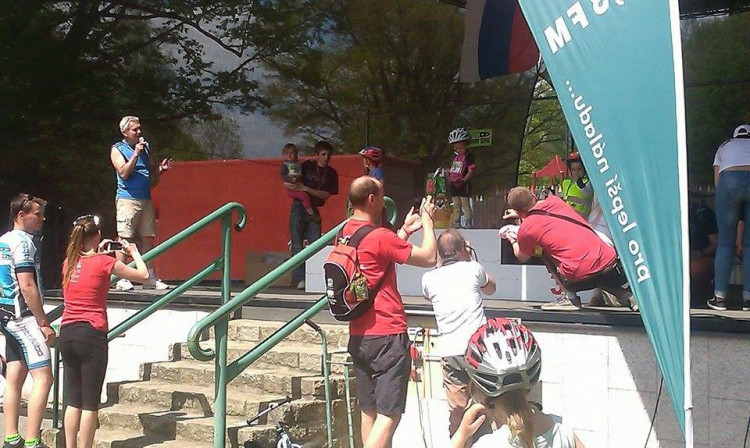 Doprovodný závod dětí na Heulose