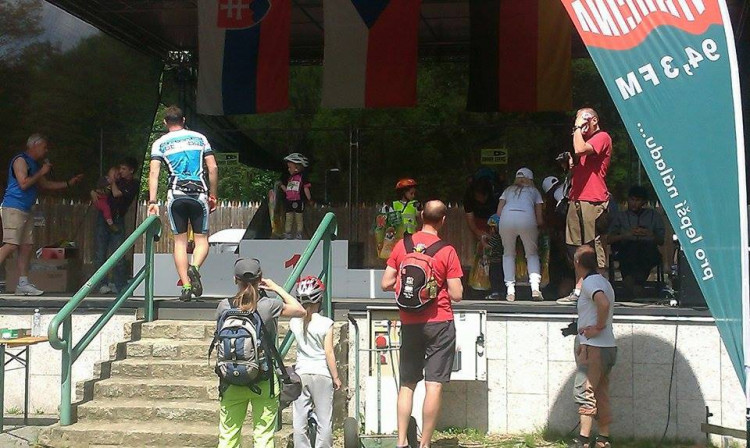 Doprovodný závod dětí na Heulose