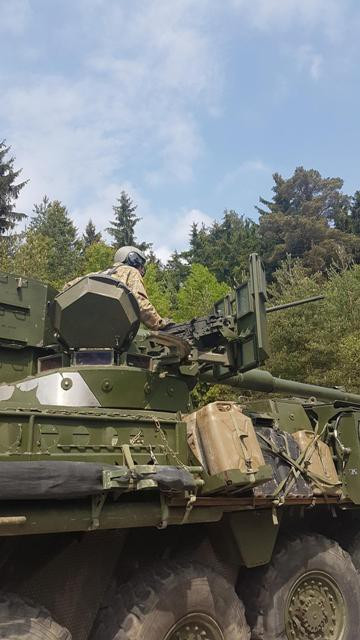 Průjezd konvoje americké armády