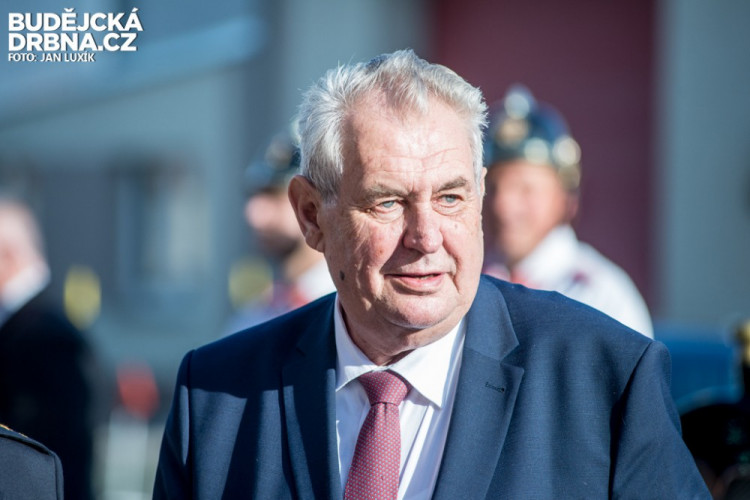Prezident Miloš Zeman na návštěvě Jihočeského kraje 2016