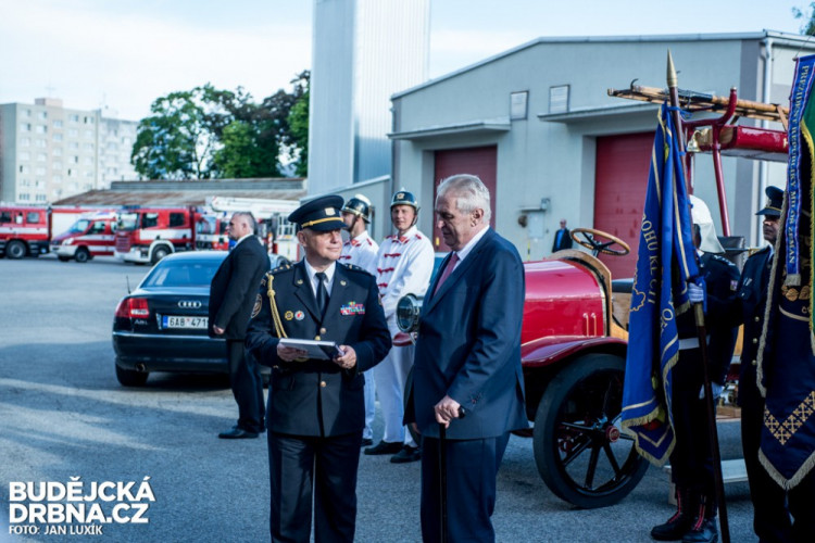 Prezident Miloš Zeman na návštěvě Jihočeského kraje 2016