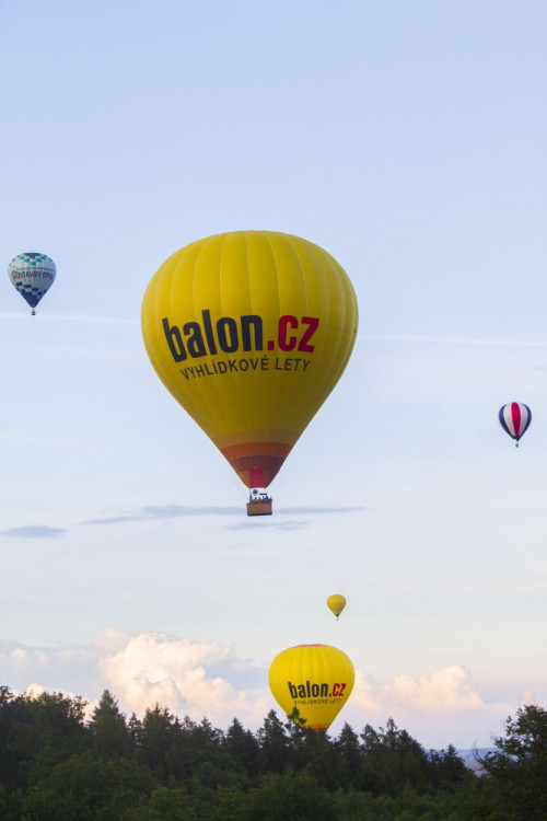 Let balónem aneb vzhůru do oblak a korun stromů