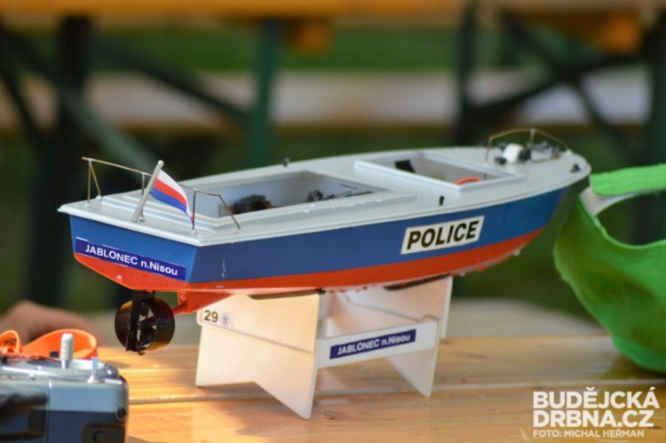Mistrovství lodních modelářů v Borovanech