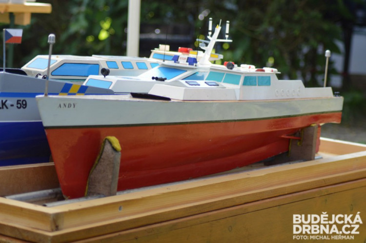 Mistrovství lodních modelářů v Borovanech