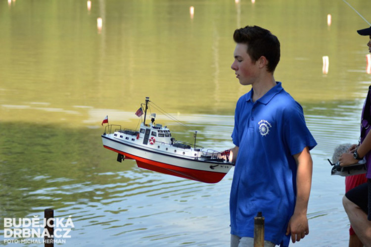 Mistrovství lodních modelářů v Borovanech