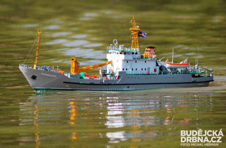 Mistrovství lodních modelářů v Borovanech