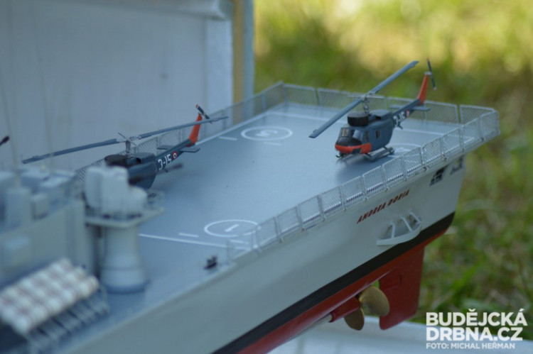 Mistrovství lodních modelářů v Borovanech