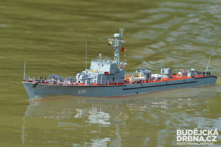 Mistrovství lodních modelářů v Borovanech