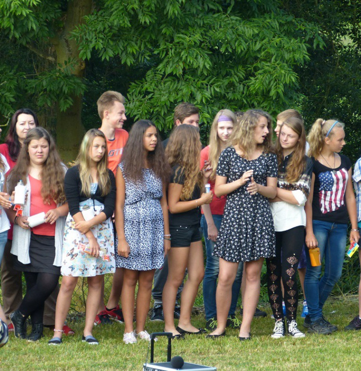 Předávání vysvědčení a ocenění žáků v Dolní Cerekvi 