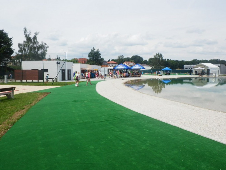 Slavnostní otevření přírodního biotopu v Třešti