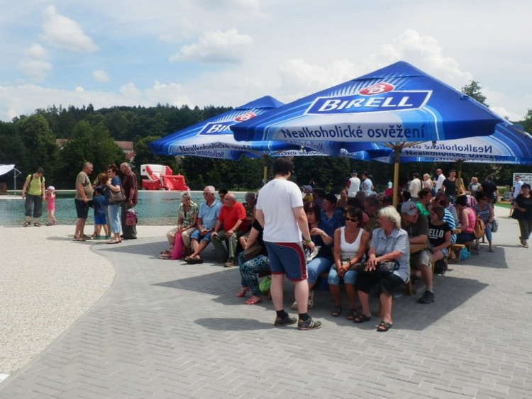 Slavnostní otevření přírodního biotopu v Třešti