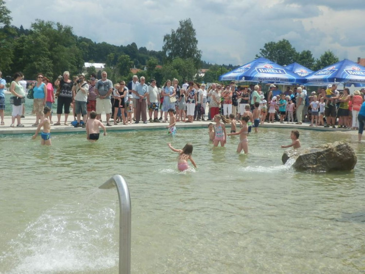 Slavnostní otevření přírodního biotopu v Třešti