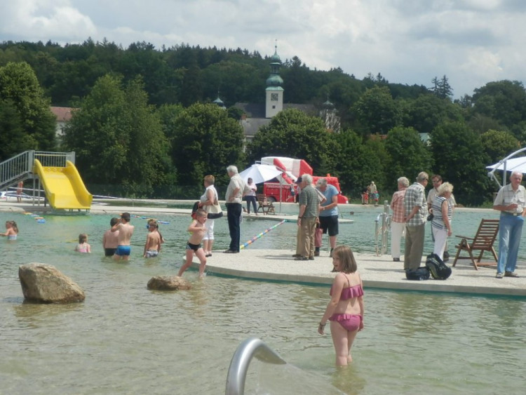 Slavnostní otevření přírodního biotopu v Třešti