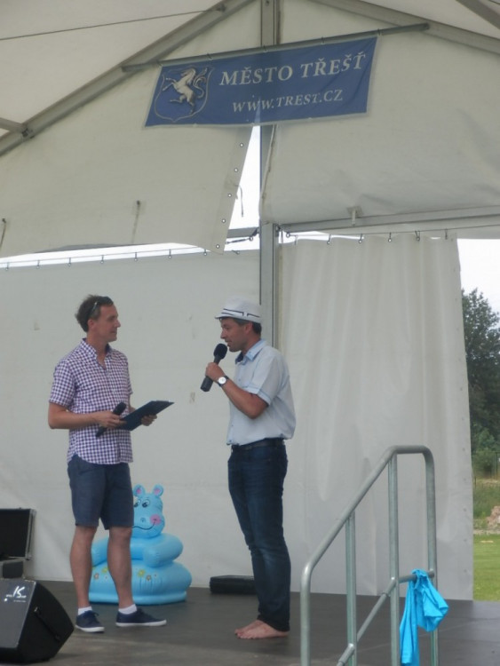 Slavnostní otevření přírodního biotopu v Třešti