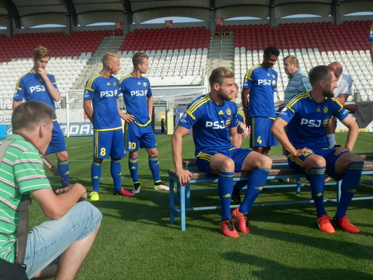 Focení FC Vysočina Jihlava před sezónou 2016/17