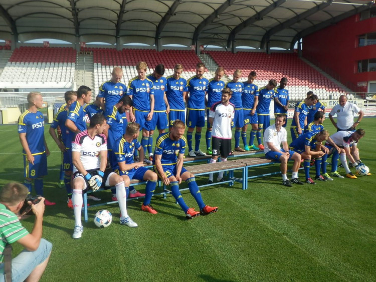 Focení FC Vysočina Jihlava před sezónou 2016/17
