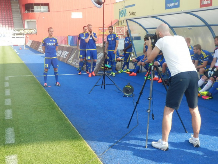Focení FC Vysočina Jihlava před sezónou 2016/17
