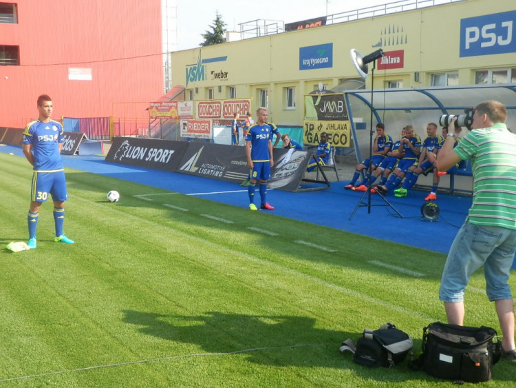 Focení FC Vysočina Jihlava před sezónou 2016/17