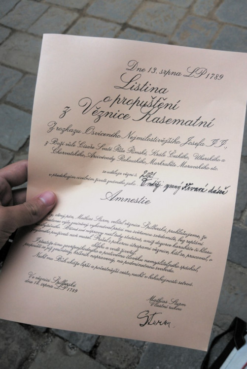 Vězněm přes noc na Špilberku aneb &quot;Do kasemat s ním!&quot;