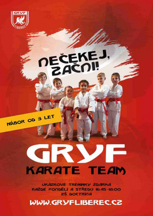 GRYF L'iberec pořádá nábor