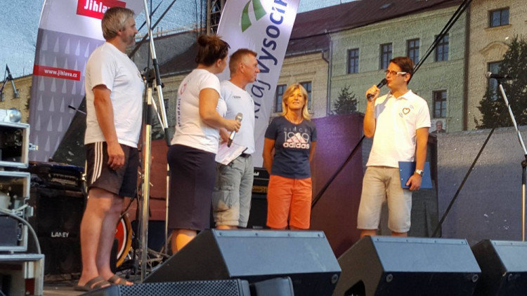 Slavnostní přivítání Lukáše Krpálka v Jihlavě