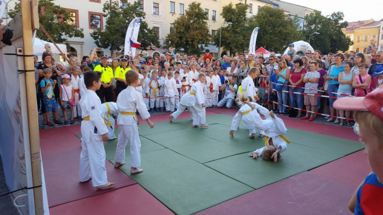 Slavnostní přivítání Lukáše Krpálka v Jihlavě