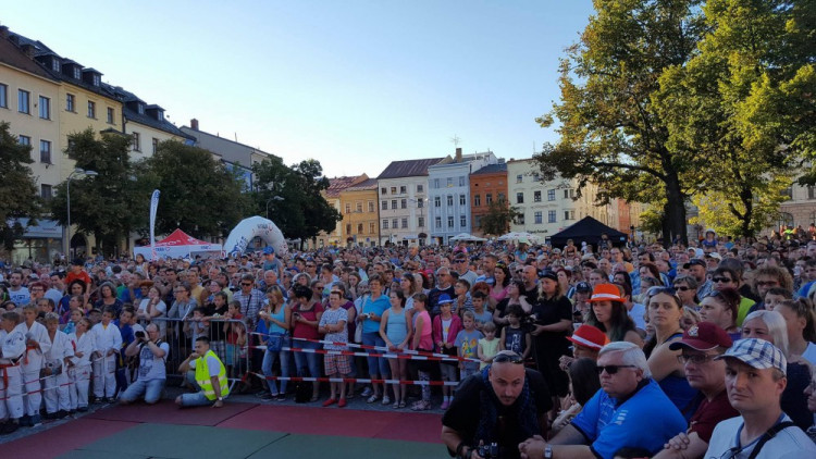 Slavnostní přivítání Lukáše Krpálka v Jihlavě