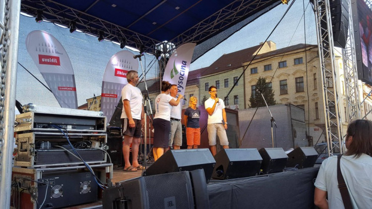 Slavnostní přivítání Lukáše Krpálka v Jihlavě