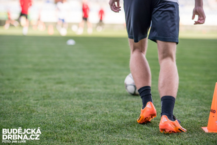 Trénink s A-týmem Dynama