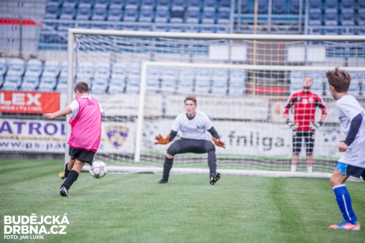 Trénink s A-týmem Dynama