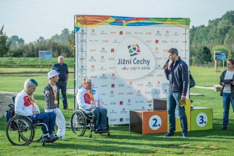 Sportovně-relaxační areál hostil paralympioniky