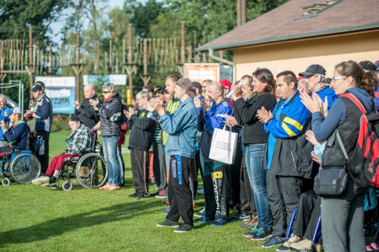 Sportovně-relaxační areál hostil paralympioniky