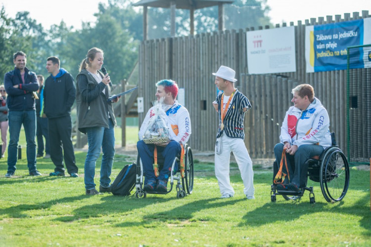 Sportovně-relaxační areál hostil paralympioniky