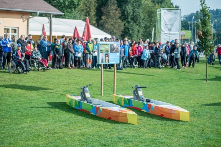 Sportovně-relaxační areál hostil paralympioniky