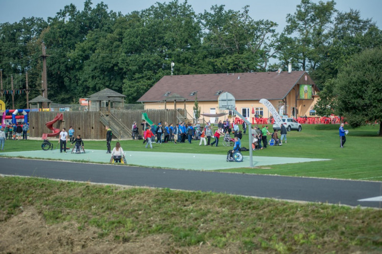 Sportovně-relaxační areál hostil paralympioniky